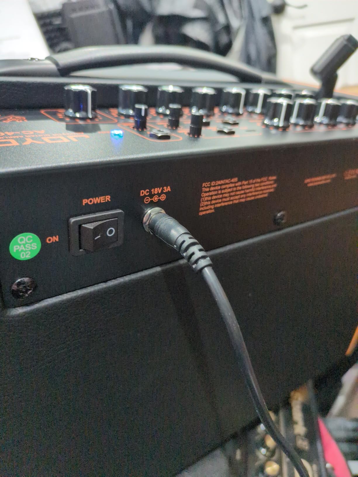 JOYO AC-40S 40W Acoustic Guitar Amp Portable Stereo Amplifier with Bluetooth and Battery Powered, Reverb/Delay/Chorus customer photo 1