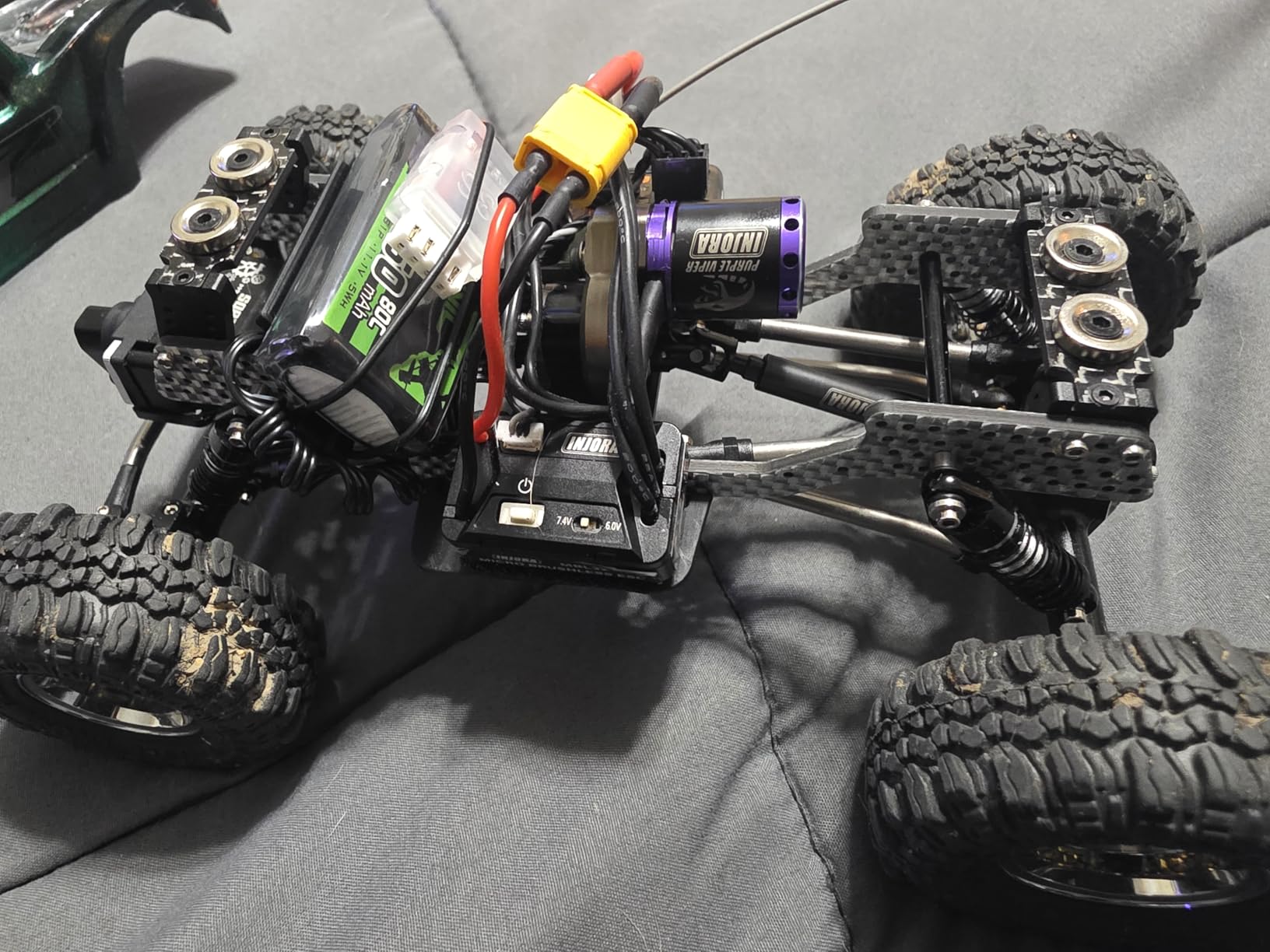 Hobbywing MBL32 G2 Waterproof Brushless ESC & 1721 Purple Viper Motor Combo for 1/18 TRX4M Ascent-18 customer photo 1