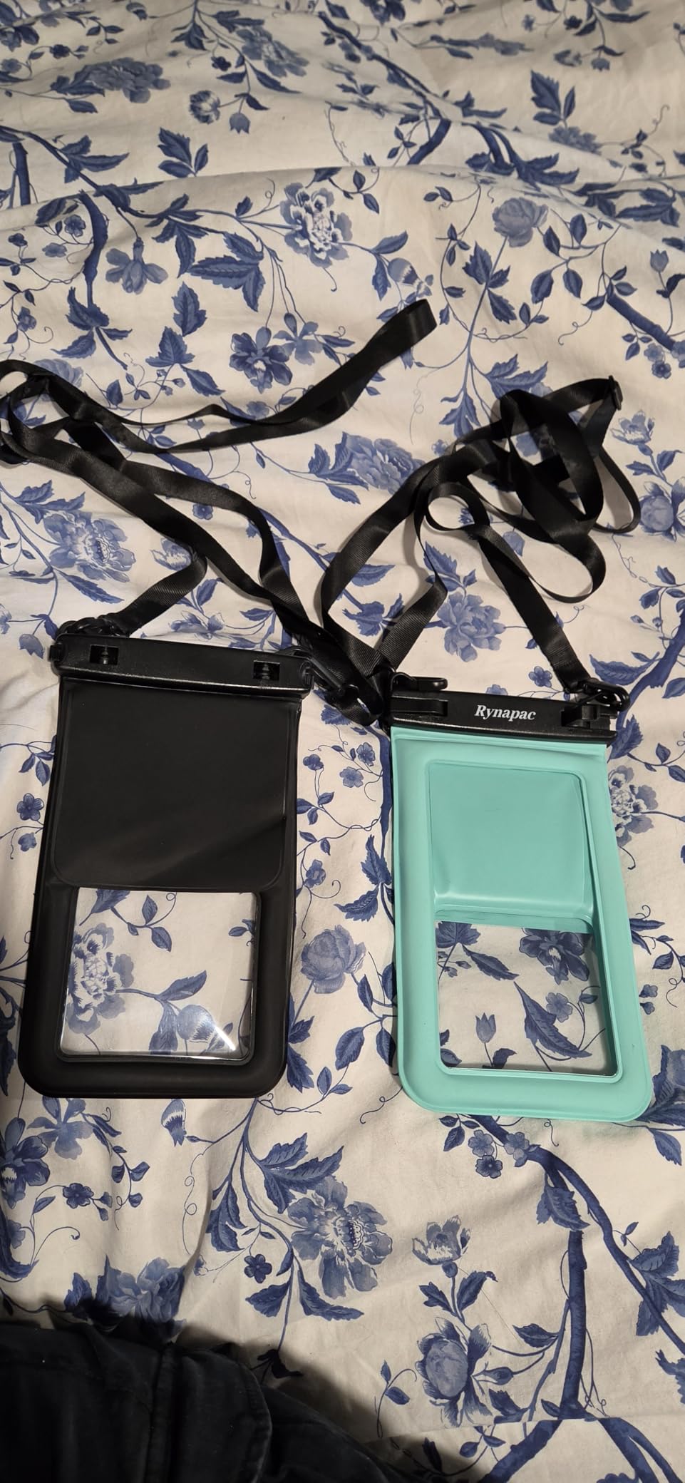 Rynapac Floating Waterproof Phone Pouch [Up to 8.5''] - 2 Pack IPX8 Double Space Waterproof Phone Case with Adjustable Lanyard, TouchScreen, Beach Cruise Essentials customer photo 1