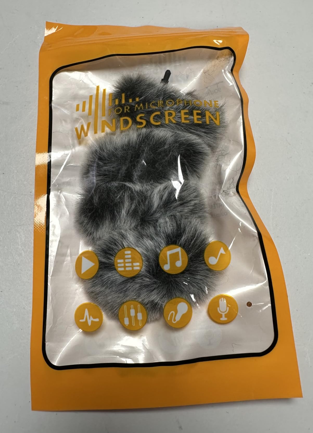 4*Pcs Furry Mic Windscreen for DJI Mic 2 - Mic Wind Muff Pop Filter Suitable for DJI Mic 2 Reduce Wind Noise, Keep Microphone Clean customer photo 1