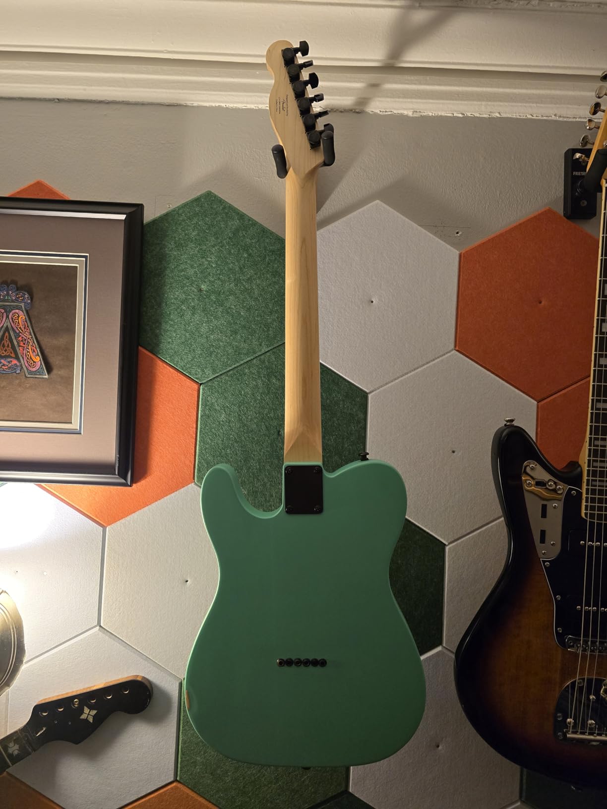 Fender Squier Debut Series Telecaster Electric Guitar, Beginner Guitar, 2-Year Warranty, Includes Free Lessons, Sea Foam Green with Satin Urethane Finish customer photo 2