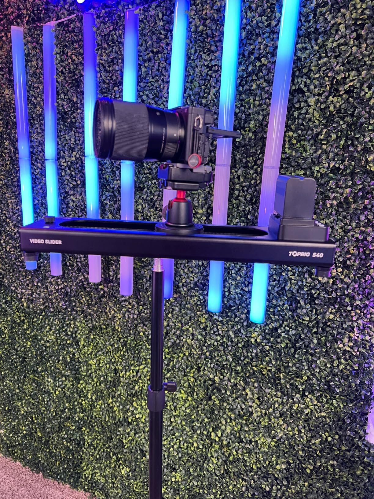Accsoon Toprig S60 Motorized Camera Slider App Wireless Control Carbon Fiber Dolly Rail Slider Support Time Lapse Photography customer photo 3