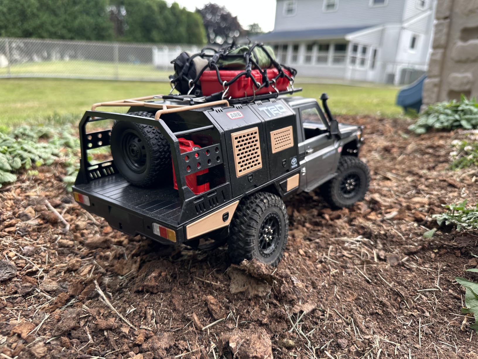 ARRIS MN82S 1/12 Toyota LC79 RC Rock Crawler 4WD RTR Truck | Realistic LC79 Body, LED Lights, Full Proportional Control, Trail Ready Design customer photo 2