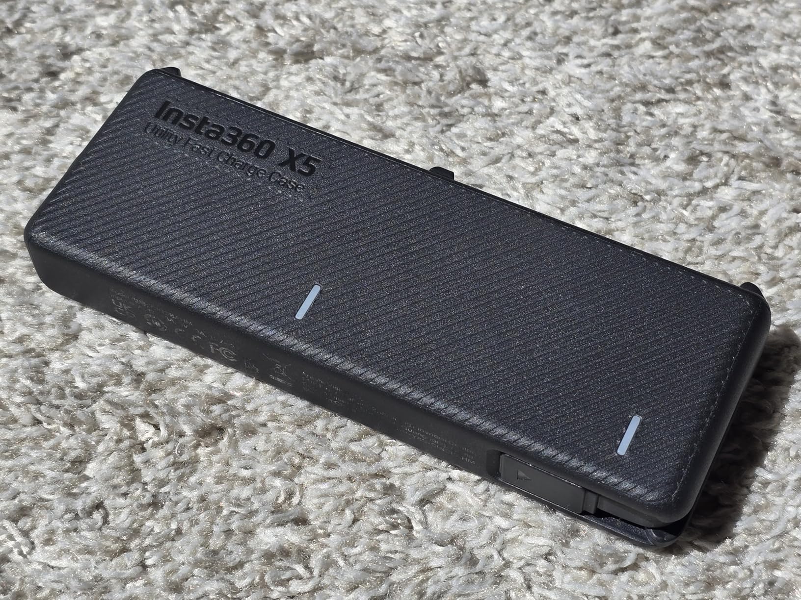 Insta360 X5 Utility Fast Charge Case | Fast charging and storage with built-in USB-C cable for Insta360 X5 customer photo 1