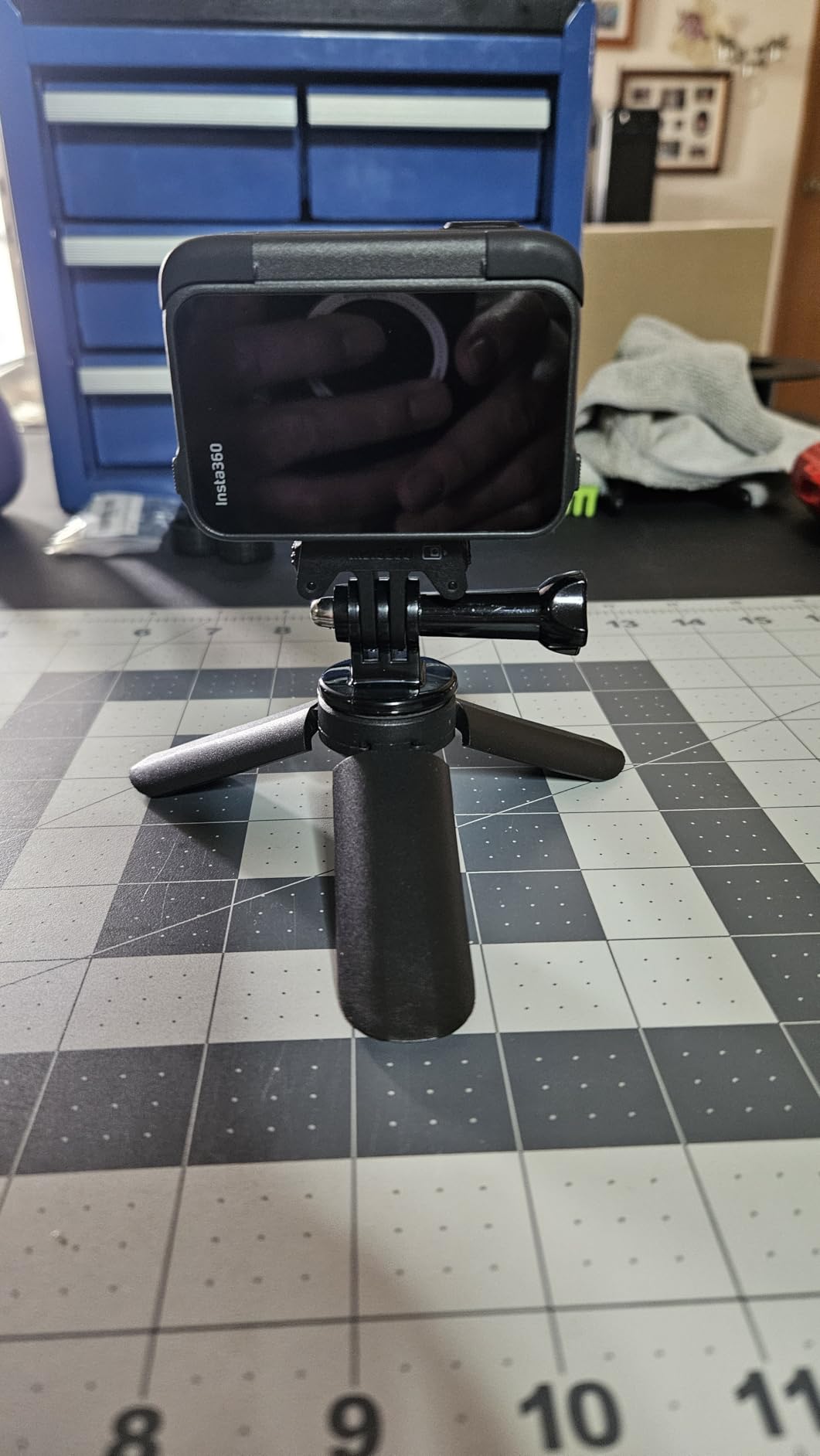 Mini Tripod for DJI Osmo Pocket 3 & 2, Foldable Stand with 1/4
