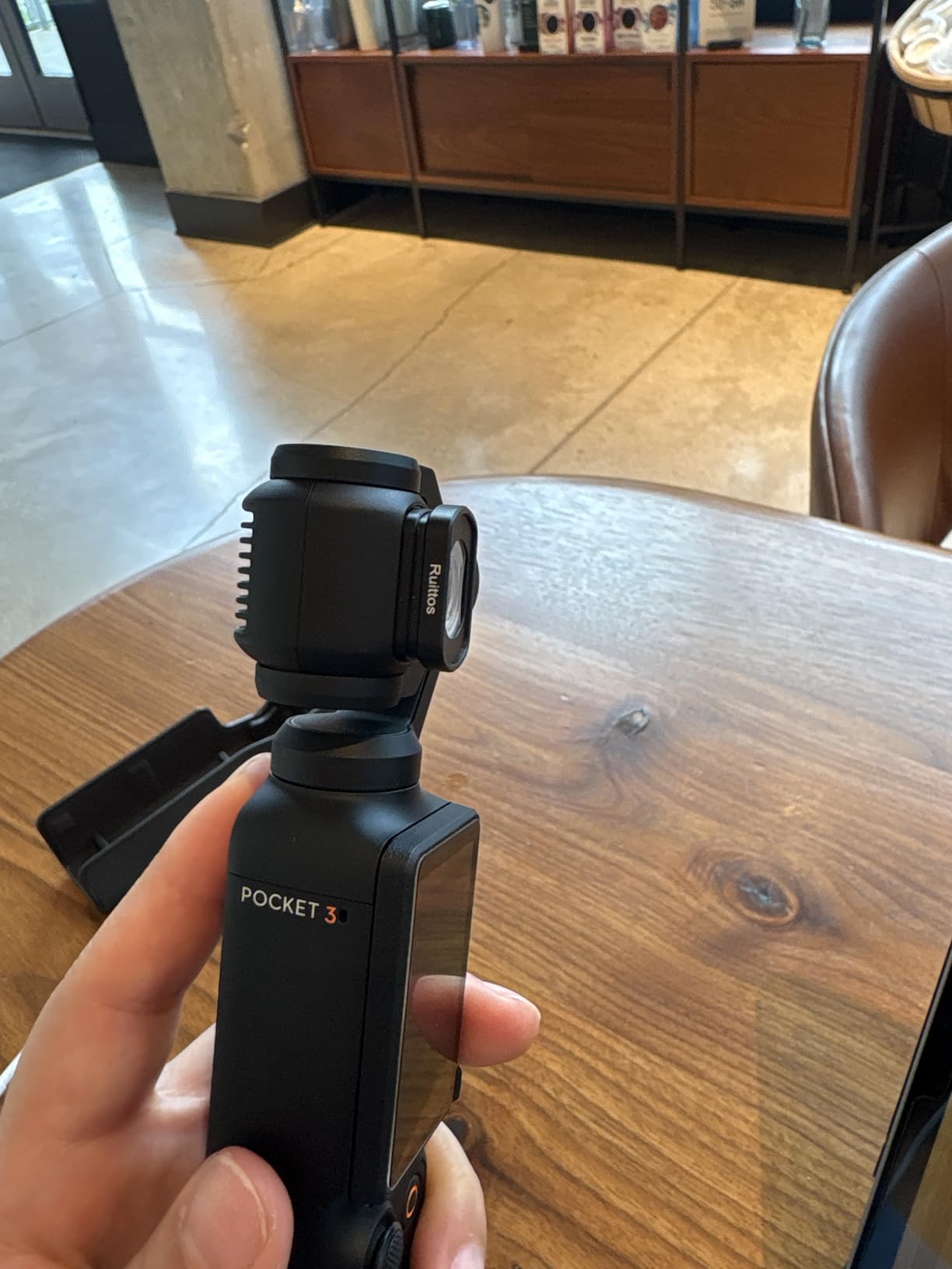 Wide-Angle Lens Compatible with DJI Osmo Pocket 4 &3, Multi-Coated/Optical Glass (Attach The Wide-Angle Lens to Expand The FOV to 112° and Capture More in Every Frame customer photo 1