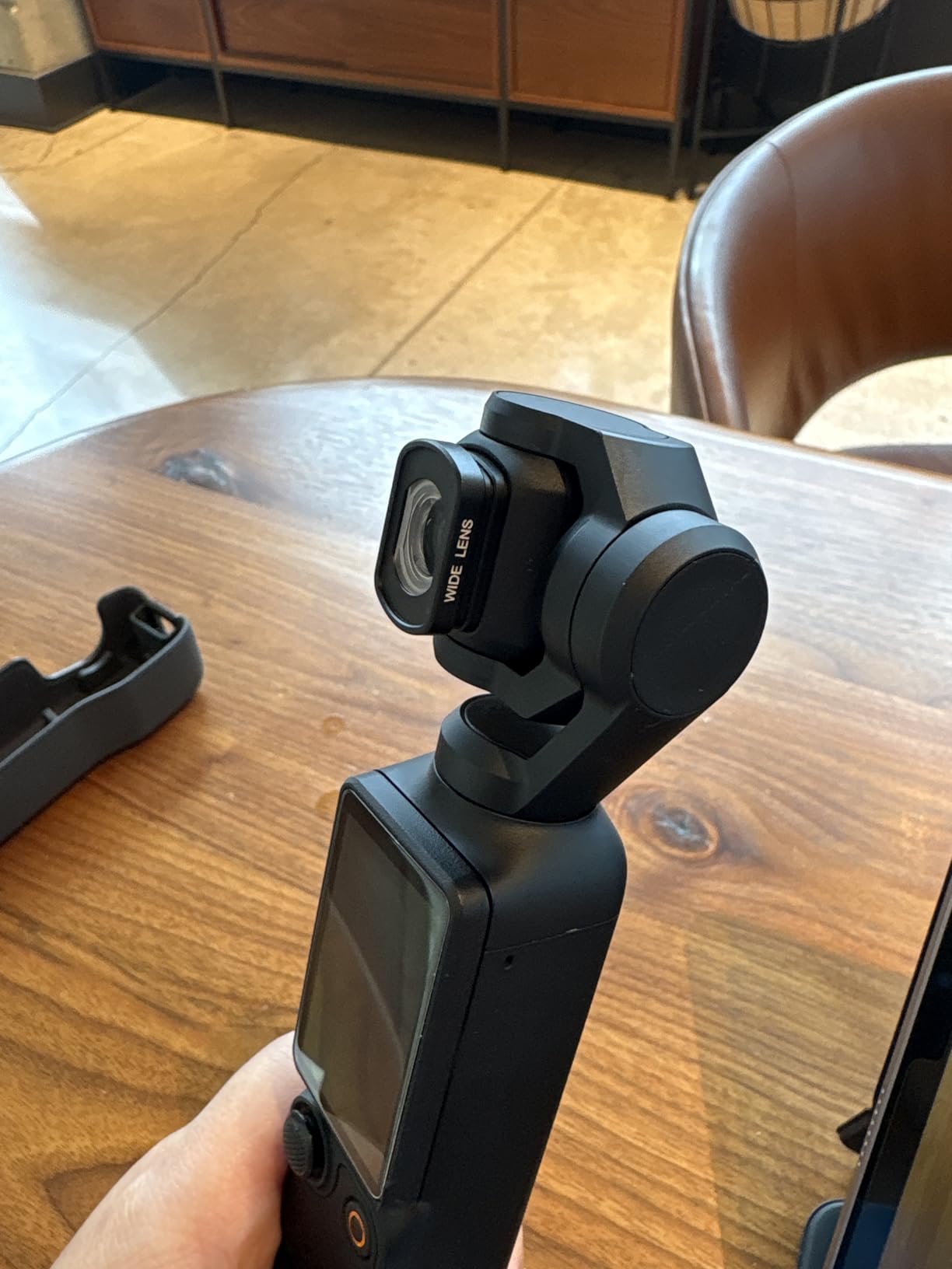 Wide-Angle Lens Compatible with DJI Osmo Pocket 4 &3, Multi-Coated/Optical Glass (Attach The Wide-Angle Lens to Expand The FOV to 112° and Capture More in Every Frame customer photo 2