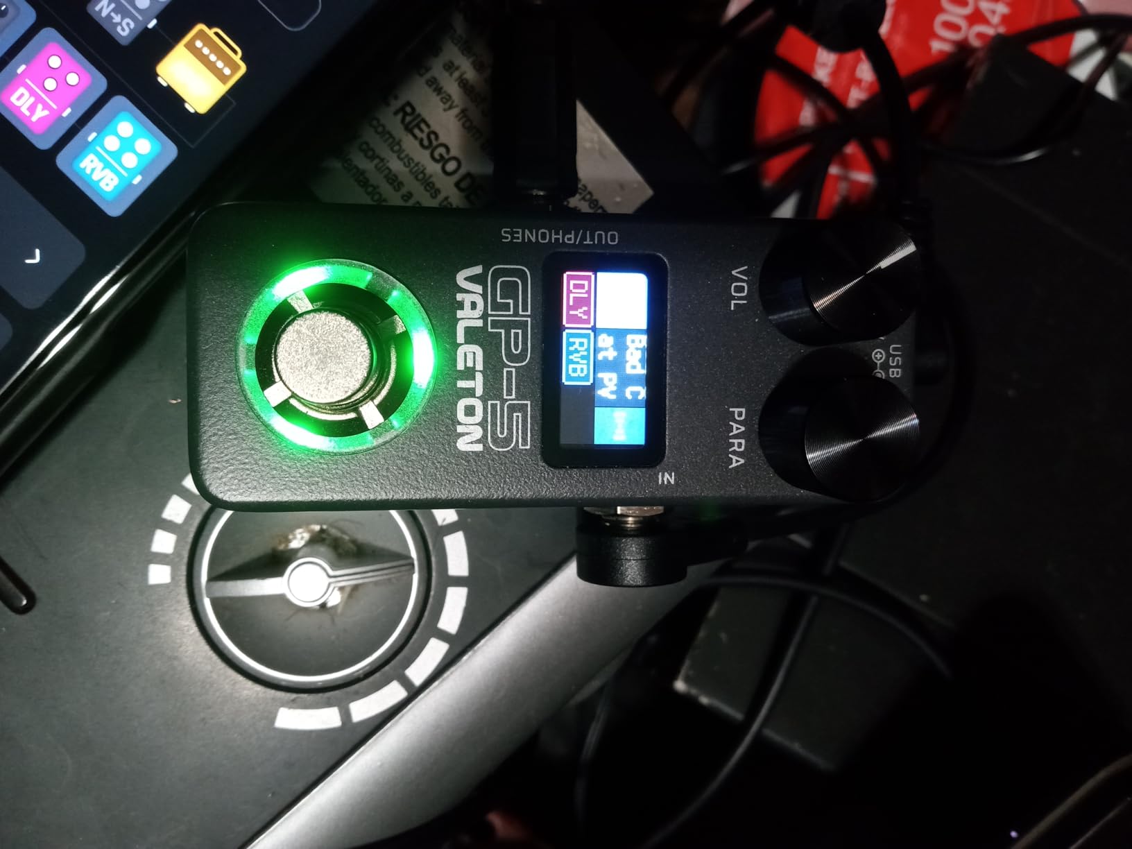 Valeton GP-5 Super Compact Multi-Effects Processor & NAM/IR Loader Pedal customer photo 1