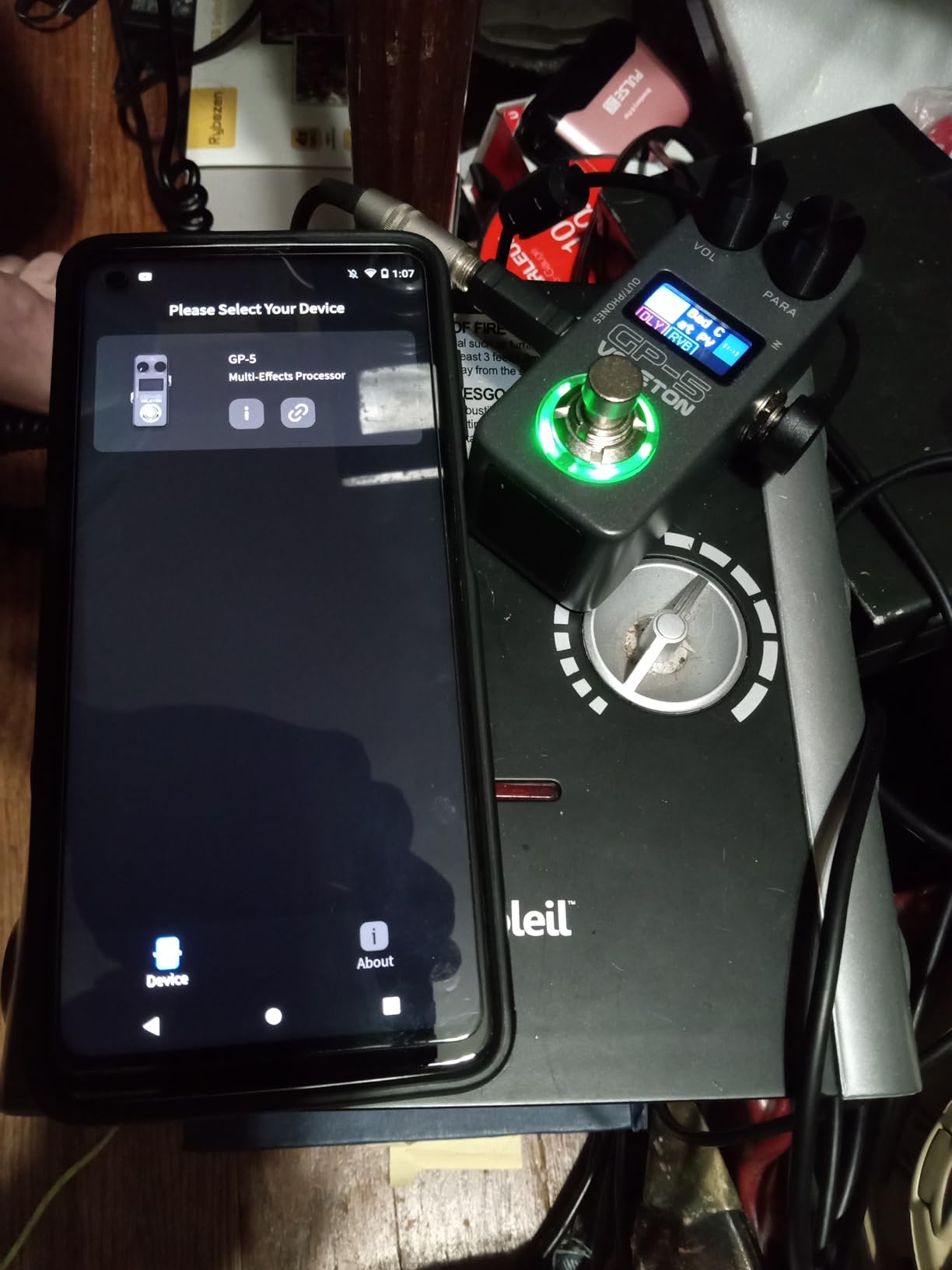 Valeton GP-5 Super Compact Multi-Effects Processor & NAM/IR Loader Pedal customer photo 2