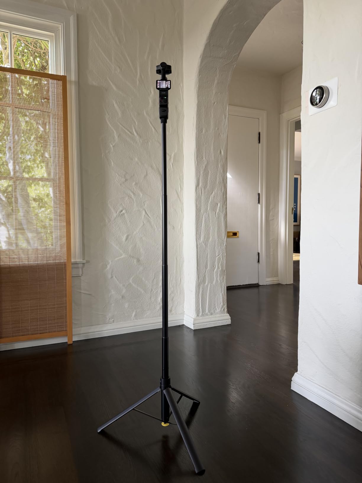 Throwpod, 2-in-1 Tripod + Selfie Stick, Auto-Unfolding Legs, 1/4