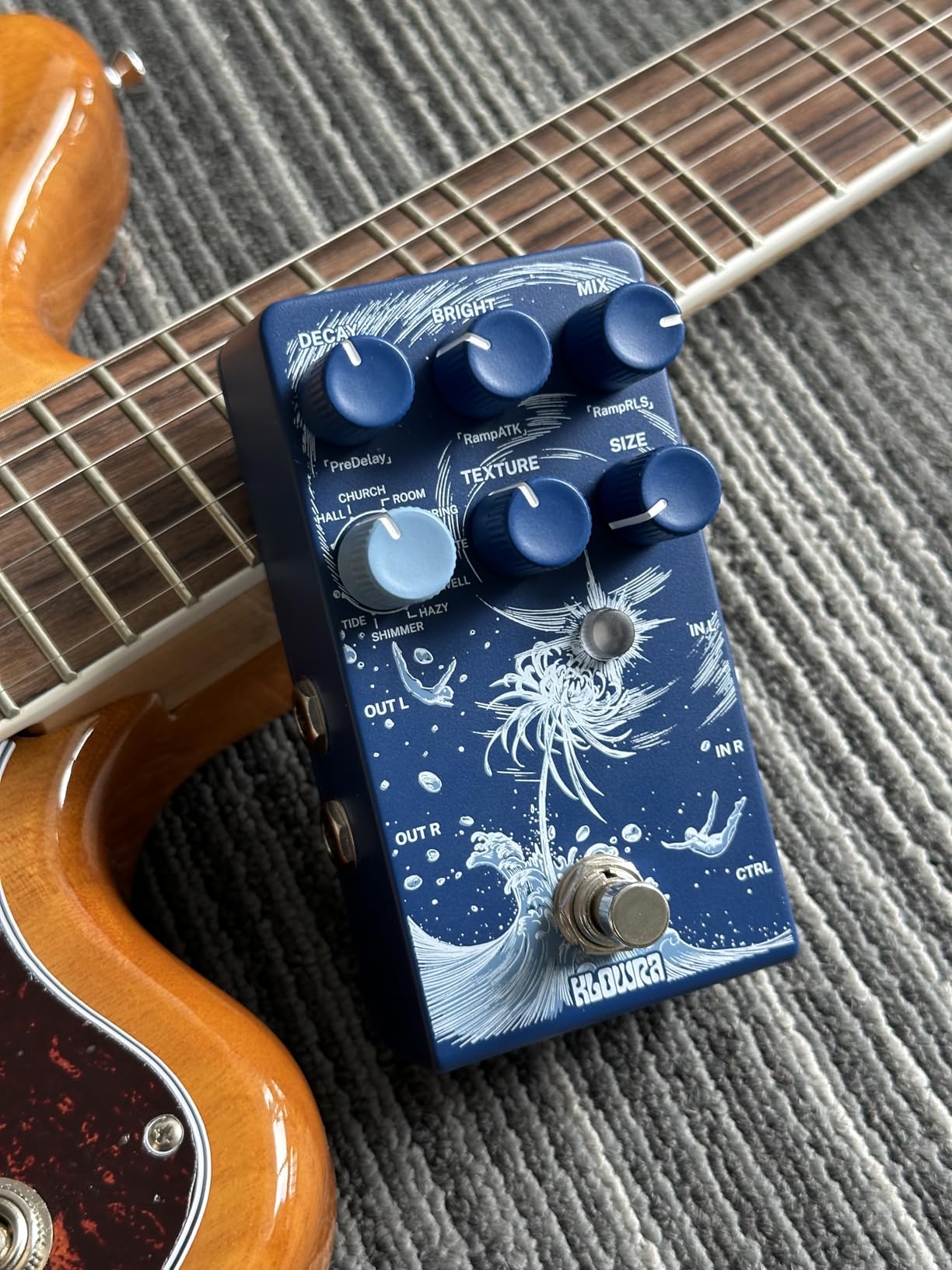Everlast Delay Guitar Pedal for Electric Guitar - Ramp, 9 Stereo Delay Types, Tap Tempo, True Bypass, Analog Dry Through, support Expression Pedal&TS/TRS footswitch customer photo 2
