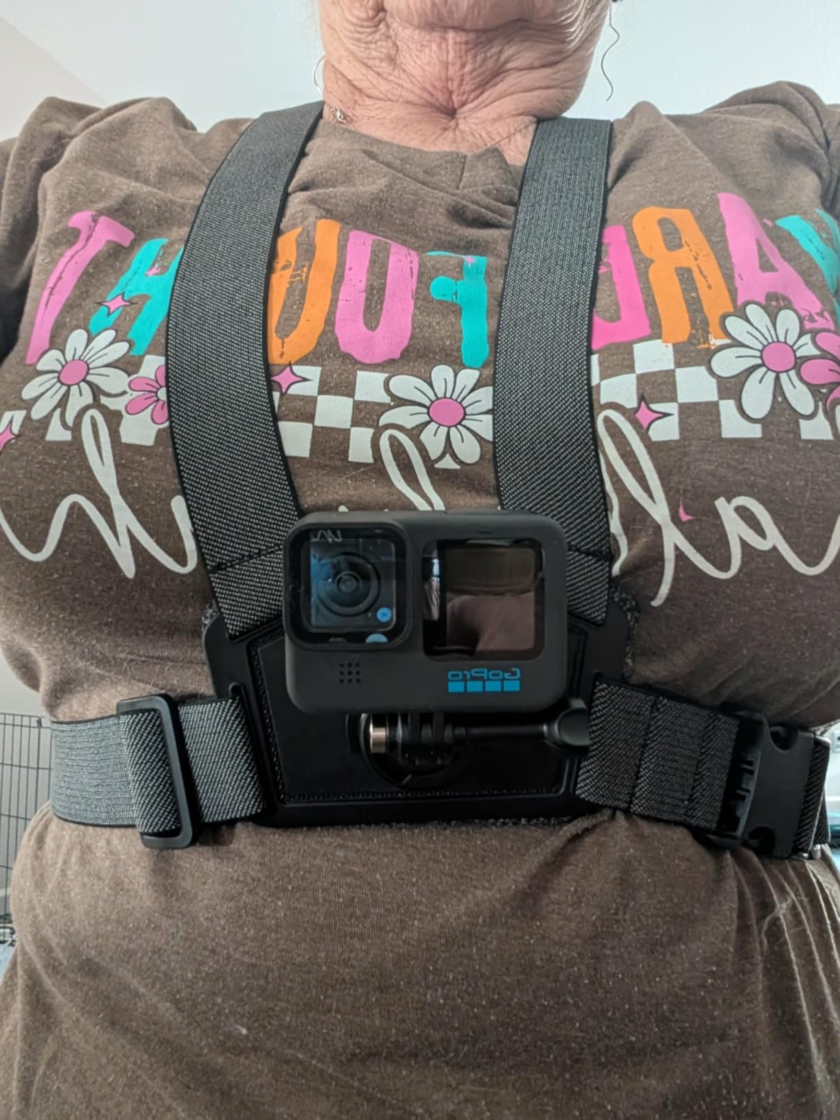 Quick Release Adjustable Chest Mount Harness Strap, Chest Strap Body Mount for Insta360 X5/X4/X3/Ace Pro/Go3S customer photo 1