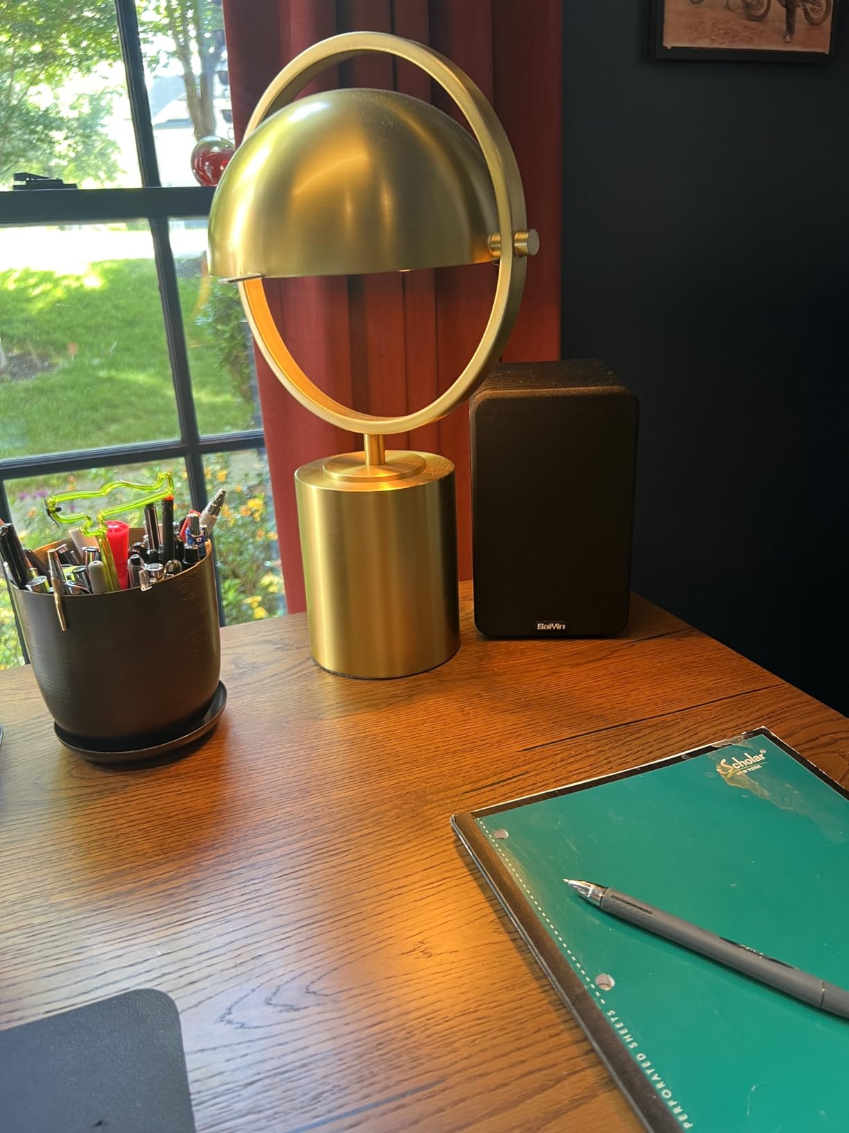 Saiyin Passive Bookshelf Speakers, 2-Way Passive Speakers, 3.5