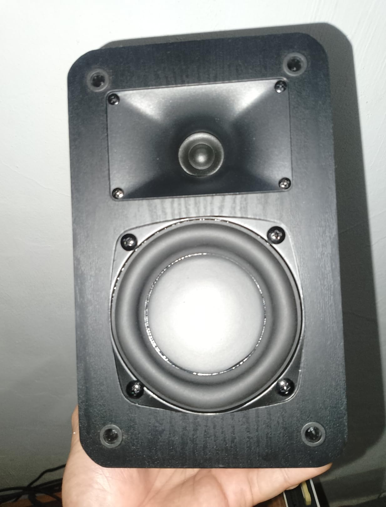 Saiyin Passive Bookshelf Speakers, 2-Way Passive Speakers, 3.5