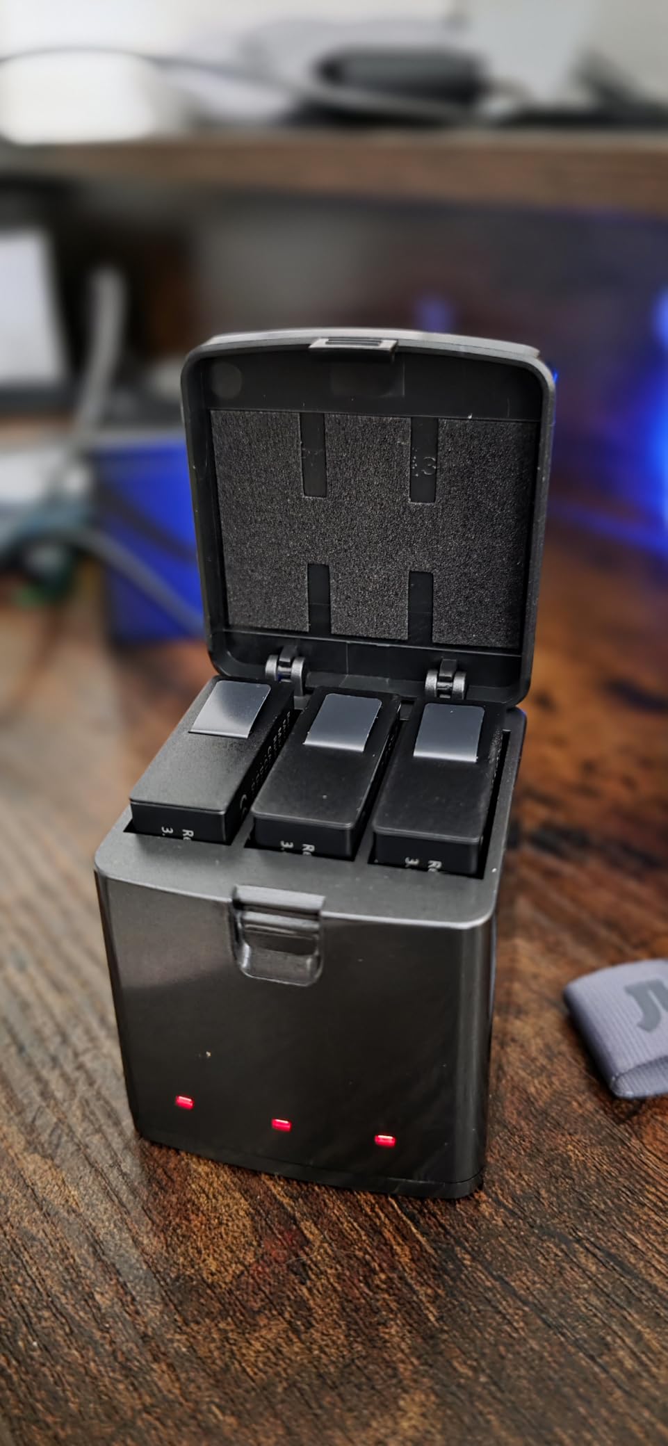 Battery Charger Kits for Hero 13 Black, 3-Pack Batteries,Triple Charge Case | with Type-C Charging Cord for Hero 13 Official 2100mAh Batteries Accessories (3-Pack) customer photo 1