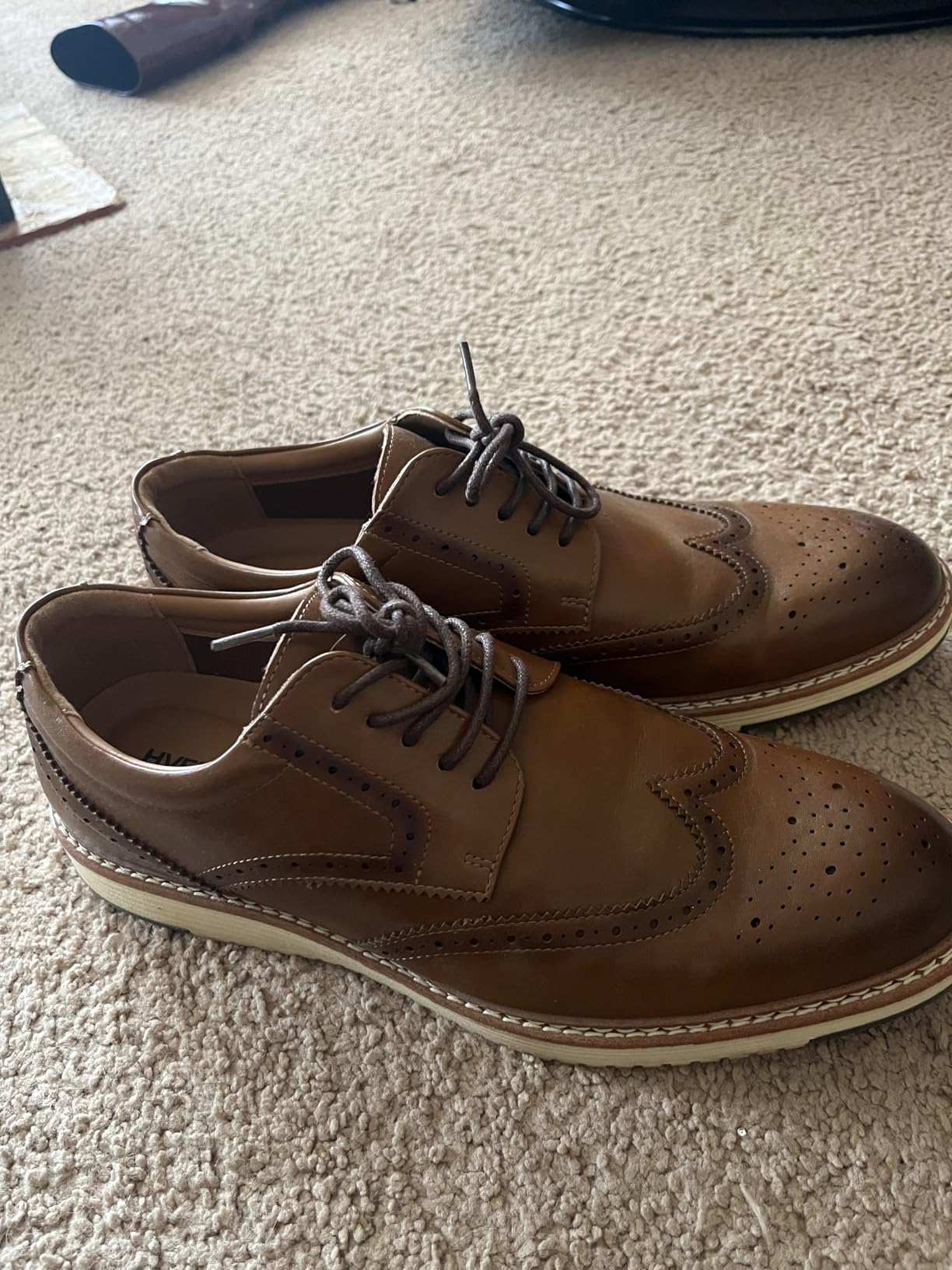 Men's Oxfords Dress Shoes : Casual Business Men Derby Shoe Formal Plain Toe Oxford customer photo 2