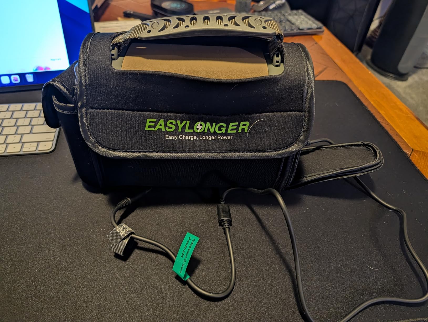 EASYLONGER ES960 PRO CPAP Battery Backup 297.6Wh LiFePO4, Multi-Night CPAP Power Supply customer photo 1