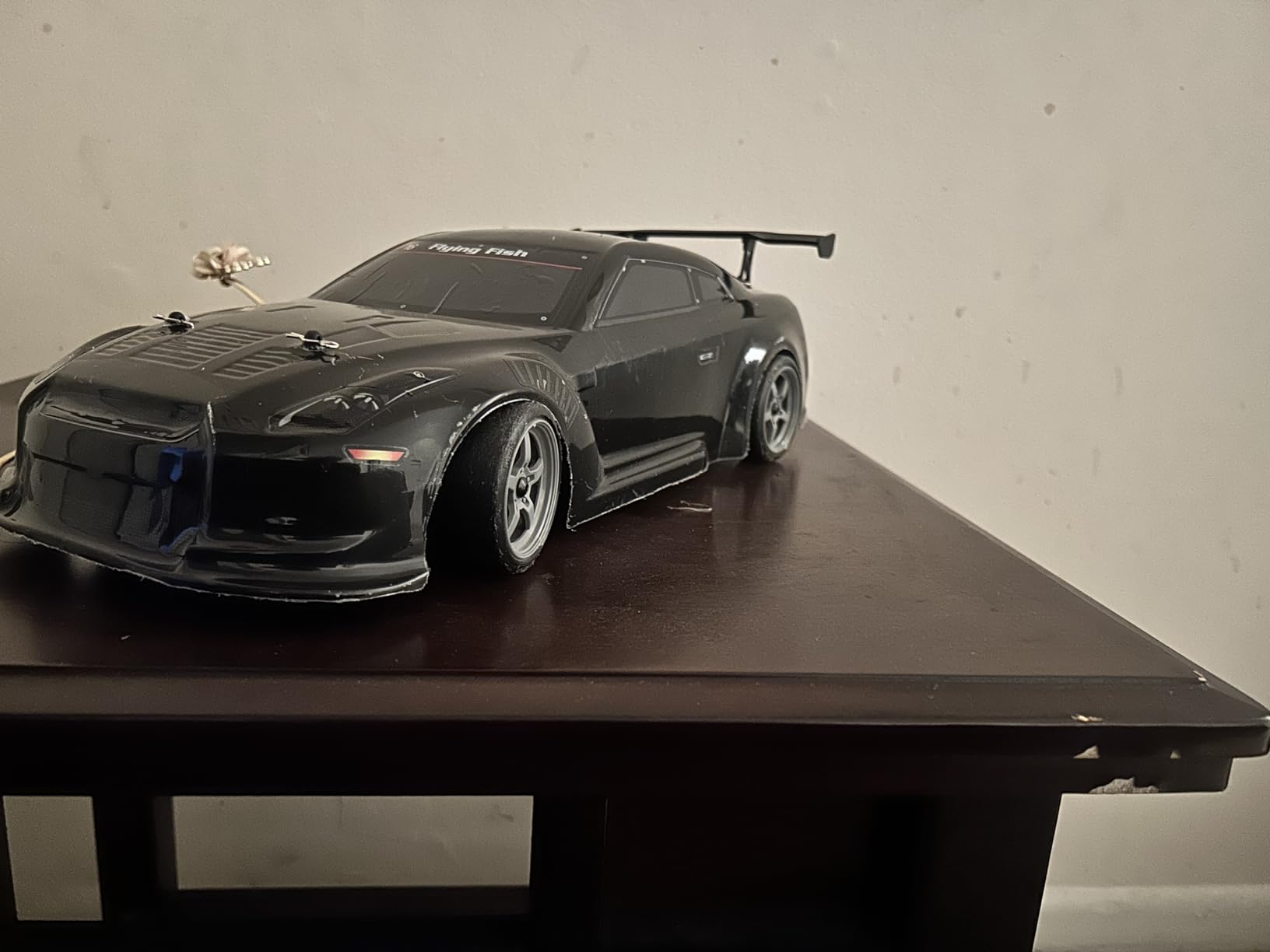 HSP RC Body Shell for HSP Redcat Exceed 1/10 Scale 4wd On Road Racing Drift RC Car with Stickers and Rear Wing Orange customer photo 1