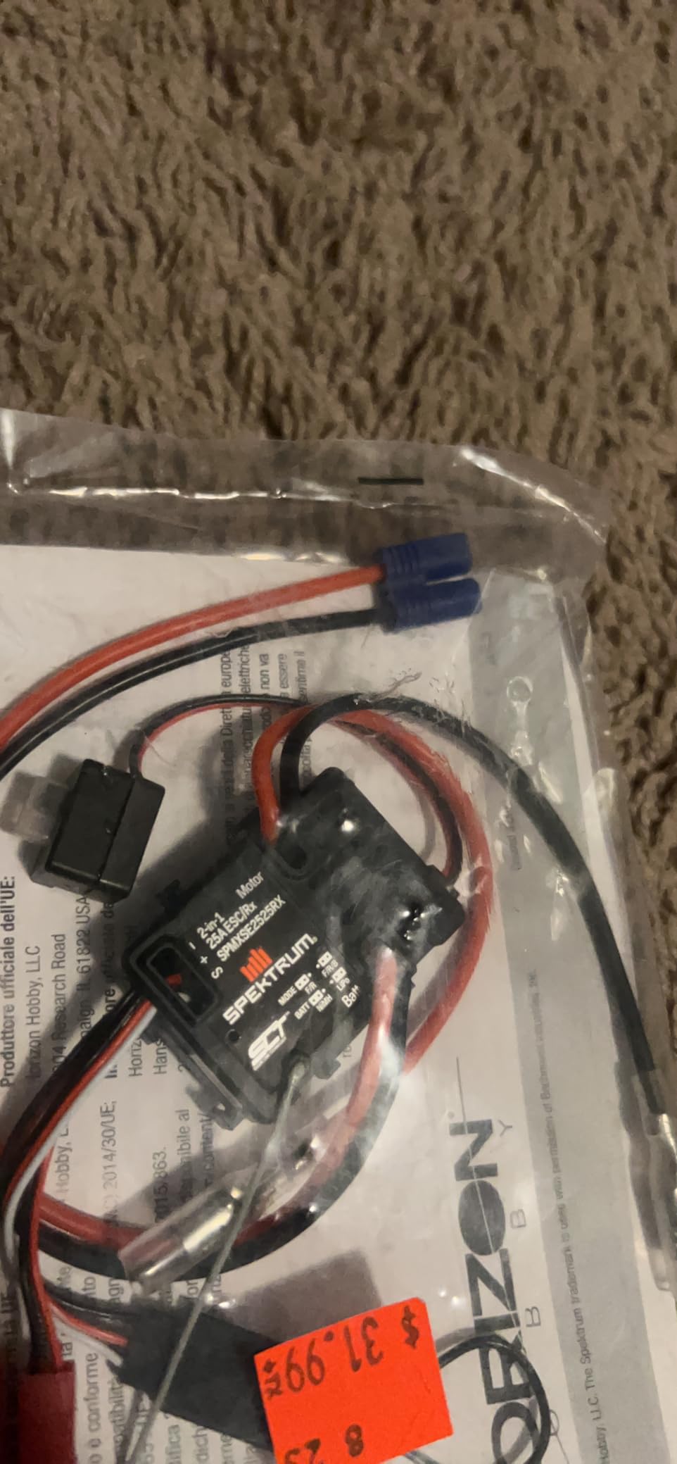 AM32 80A RC Brushless Motor ESC Combo 3542-1850KV Outrunner Brushless Motor and ESC customer photo 2
