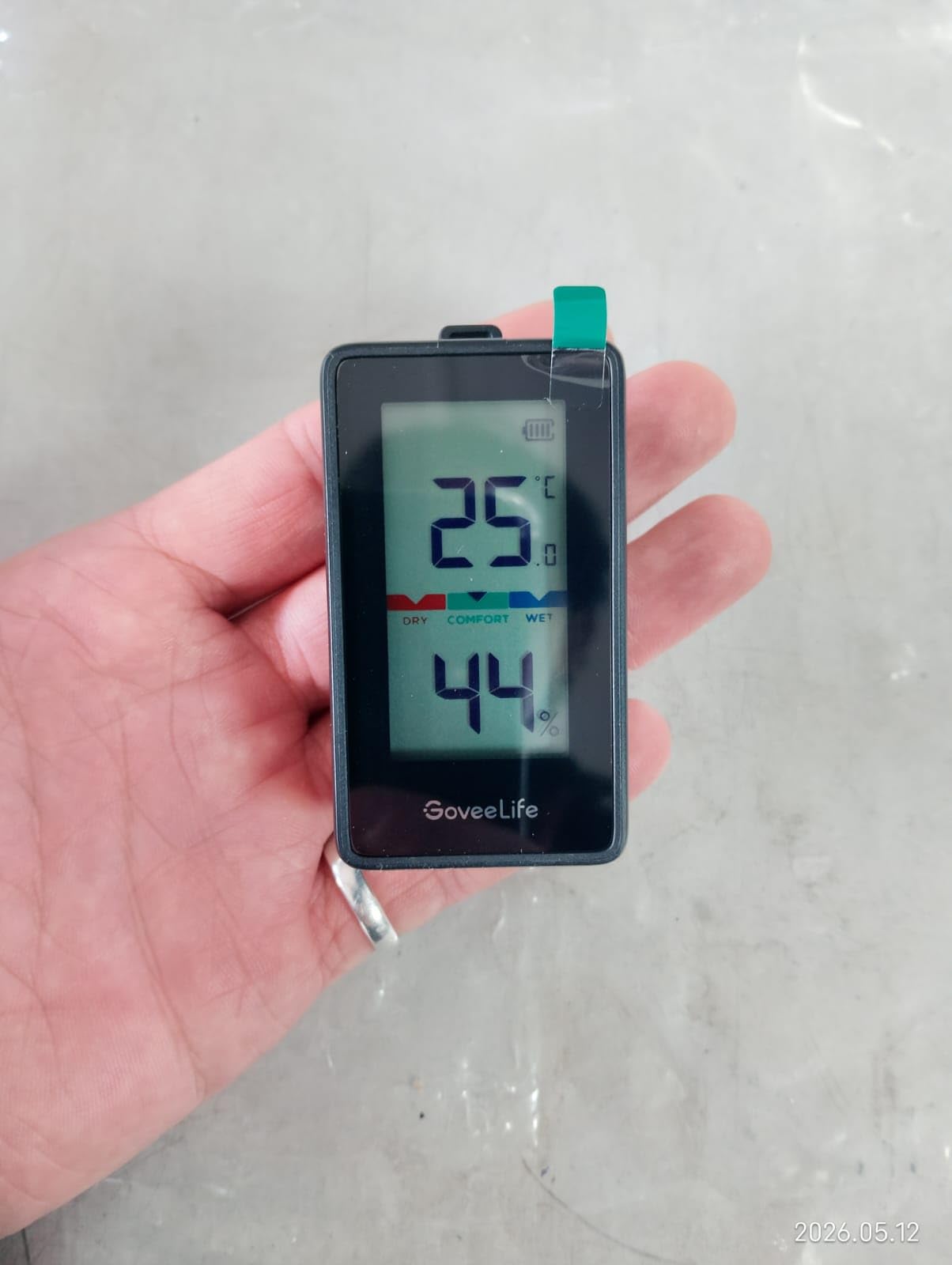 GoveeLife 2-in-1 Indoor Outdoor Thermo-Hygrometer, with IP65 Waterproof | Digital Display, 197ft Bluetooth Range, Notification Alert, 2 Years Data Storage Export, for Home, Camping, Patio, Greenhouse customer photo 2