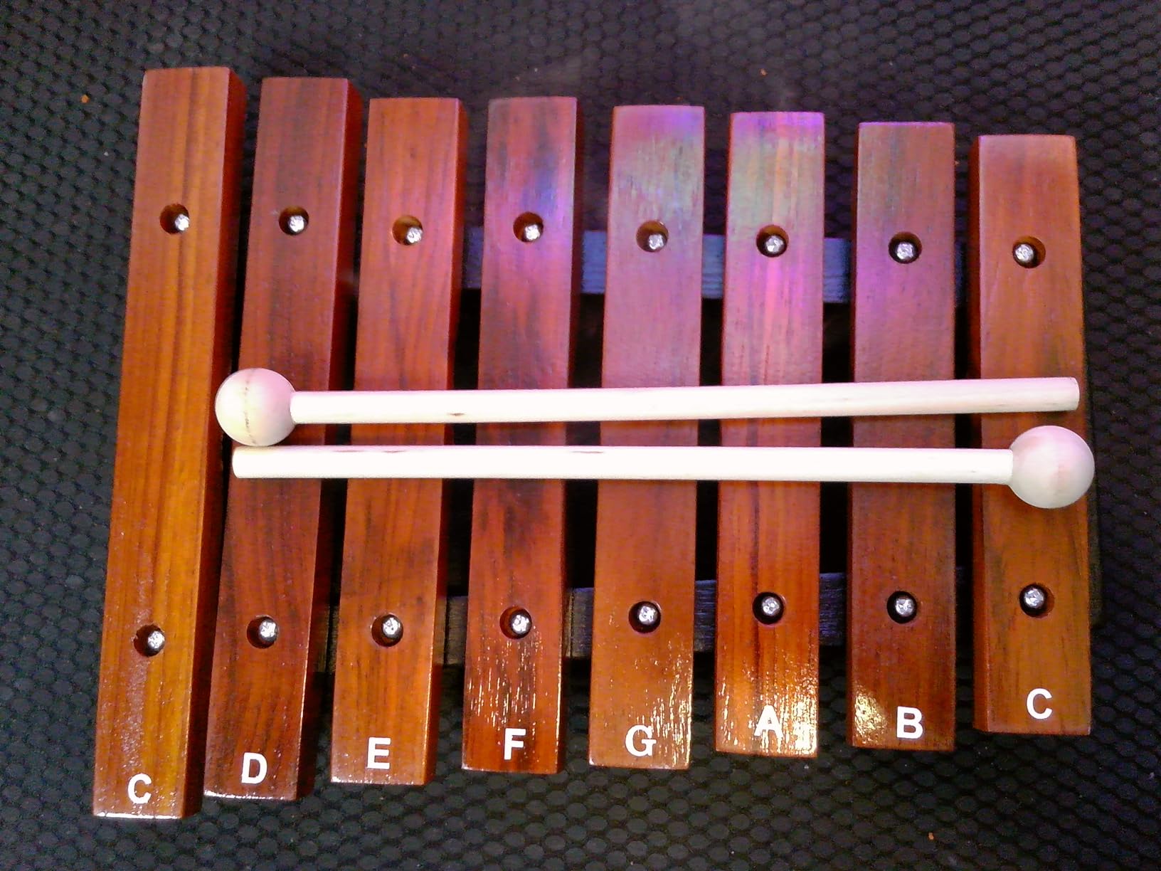 Professional 8-Key Wooden Xylophone with 2 Mallets, Concert-Tuned Percussion Instrument for Musicians, Studio & Home Decor customer photo 1