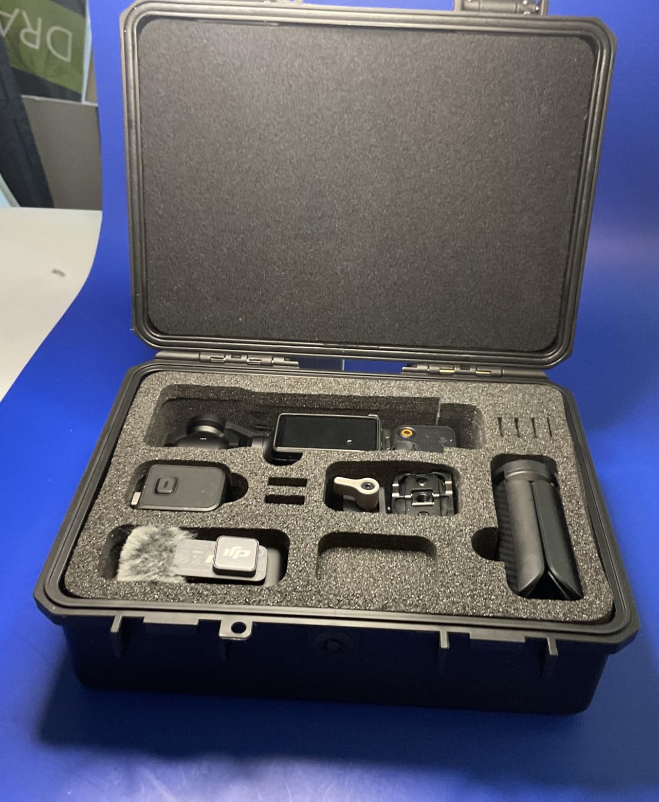 Travel Waterproof Hard Case Compatible with DJI Osmo Pocket 3/ Pocket 4 Accessories, Creator Combo/ Power Expansion Combo/ Vlog Combo, Compatible with Mic 2/ 3 Charging Case (Case & Foam Only) customer photo 2