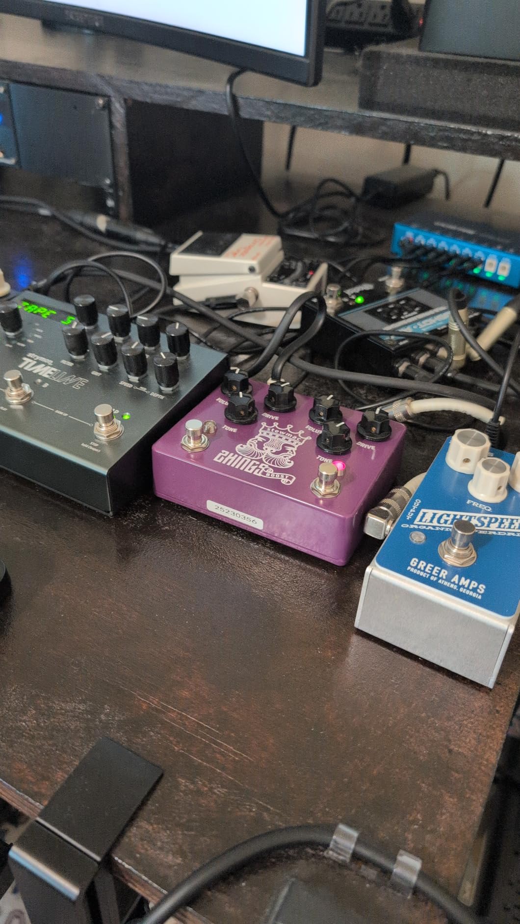 StewMac Ghost Drive Transparent Overdrive Pedal - Authentic Klon-Inspired Circuit customer photo 1