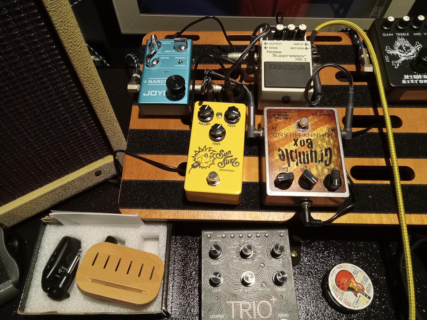 StewMac Ghost Drive Transparent Overdrive Pedal - Authentic Klon-Inspired Circuit customer photo 2