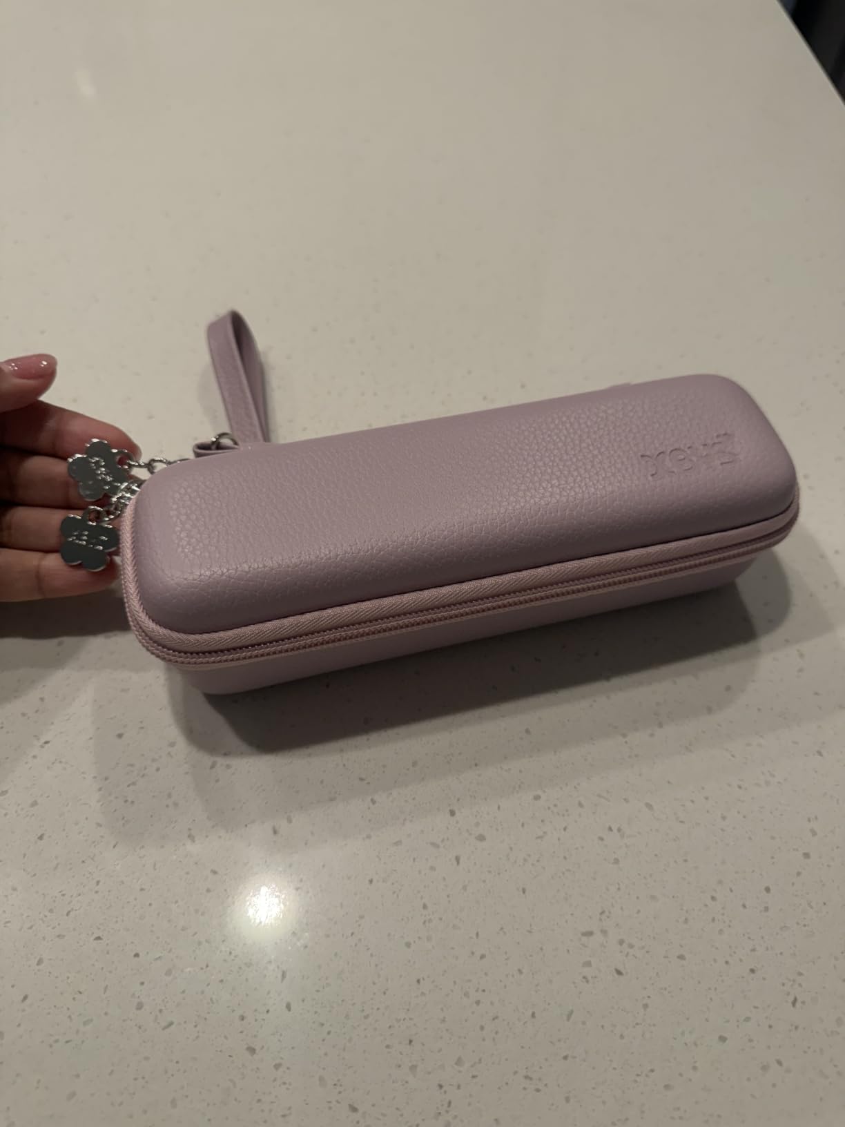 Hard Carrying Case for DJI Osmo Pocket 3 & Accessories, Small, Pink | Fits DJI Osmo Pocket 4 and Xtra Muse Camera, Protective Storage Bag with Wrist Strap and Zippered Mesh Pocket customer photo 1