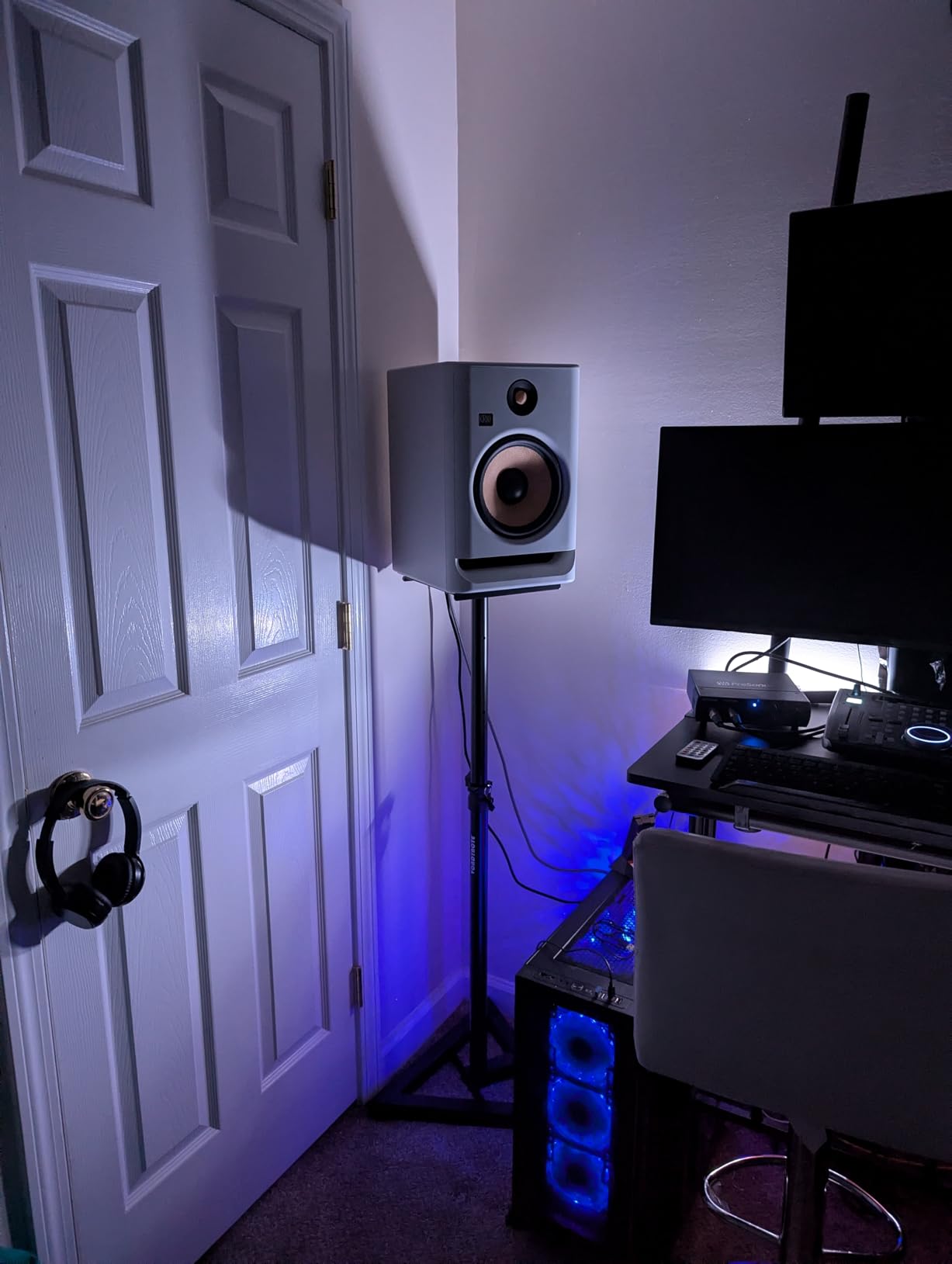 Vondynote Pair of Studio Monitor Stands Adjustable Height 32.6