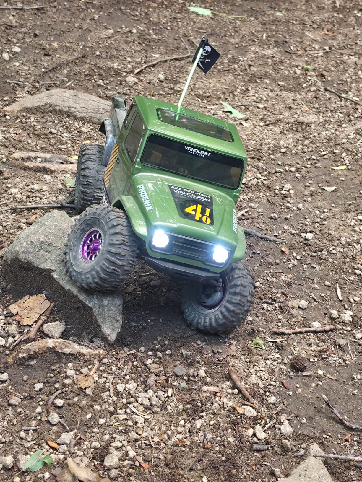 INJORA DRX 110mm Dual-rate Spring Oil Shocks for TRX4 SCX10 1/10 RC Crawler customer photo 2