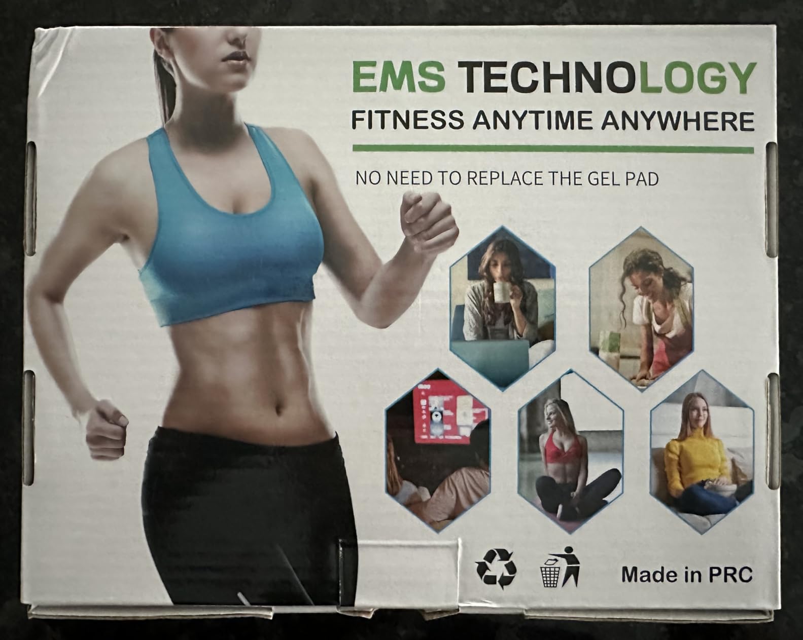 FDA Cleared - Abs Stimulator Muscle Toner, EMS Muscle Stimulator, Fitness Belt Ab Workout Equipment customer photo 2