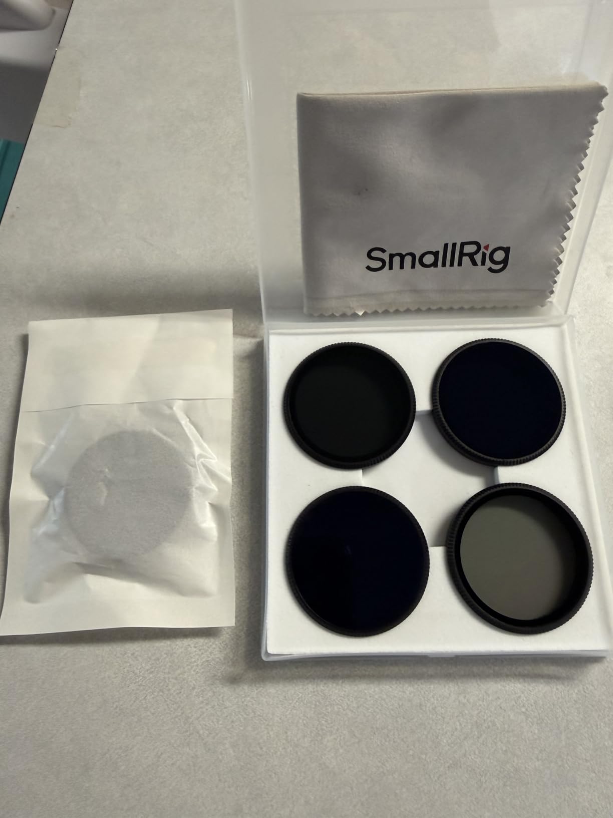 SmallRig ND Filter Kit for DJI Osmo Action 6, 5 Pack CPL ND8 ND16 ND32 Snap-On Polarizing Neutral Density Filters & Lens Silicone Cover, HD Optical Glass/Multi-Coated Filters-5895 customer photo 1