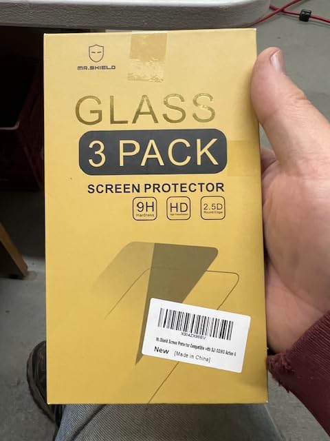 Mr.Shield 3-Pack Tempered Glass Screen Protector for DJI OSMO Action 6 | [Back+Lens+Front] [9 Pcs] Japan Glass with 9H Hardness customer photo 1