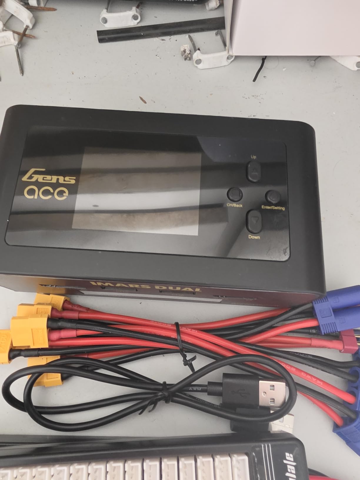 Gens Ace Imars Dual Lipo Charger 15A AC 200W DC 600W RC Charger (Black) customer photo 2