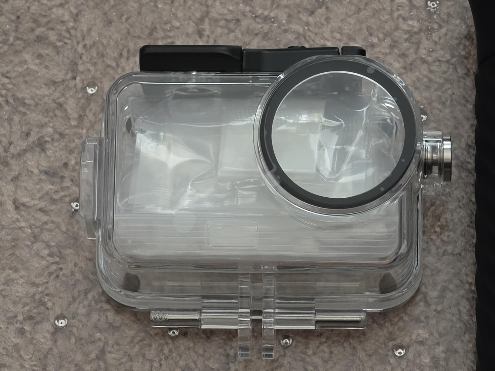K&F CONCEPT 60M/196FT Waterproof Case + Floating Handle for DJI Osmo Action 6 | Underwater Housing with Cold Shoe Mount | Anti-fog Sheet, Deep Diving Scuba Protective Shell Case, ZP08 customer photo 1
