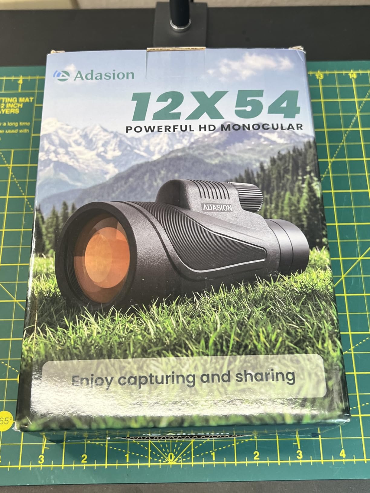 12x54 Monocular Telescope for Adults High Powered with Tripod and Phone Adapter, HD BAK4 Prism FMC Lens, Waterproof with Carrying Bag for Bird Watching Travel Sports customer photo 2