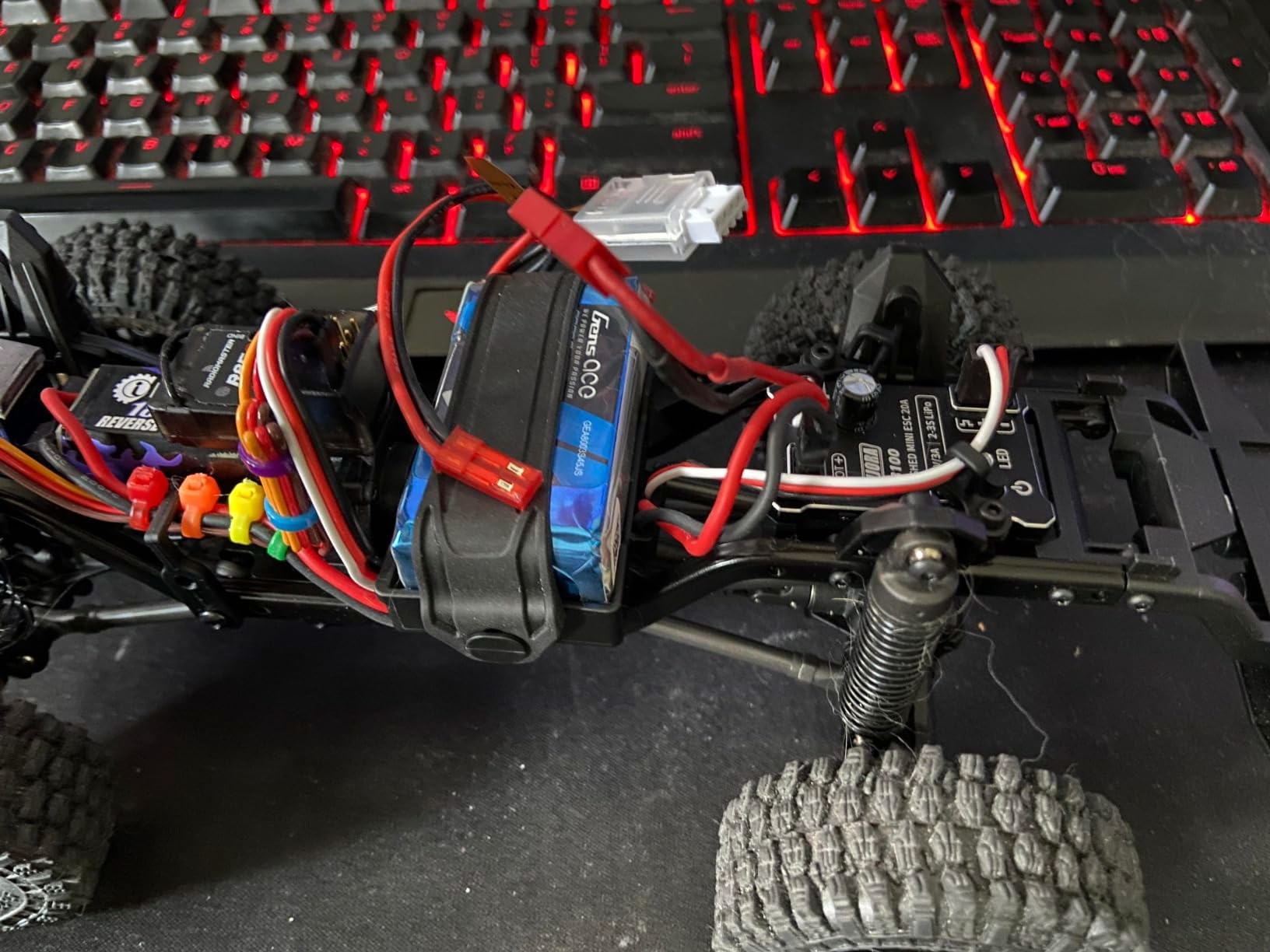 INJORA MB100 G2 Waterproof 40A Brushed ESC for 1/24 1/18 RC Crawler customer photo 2
