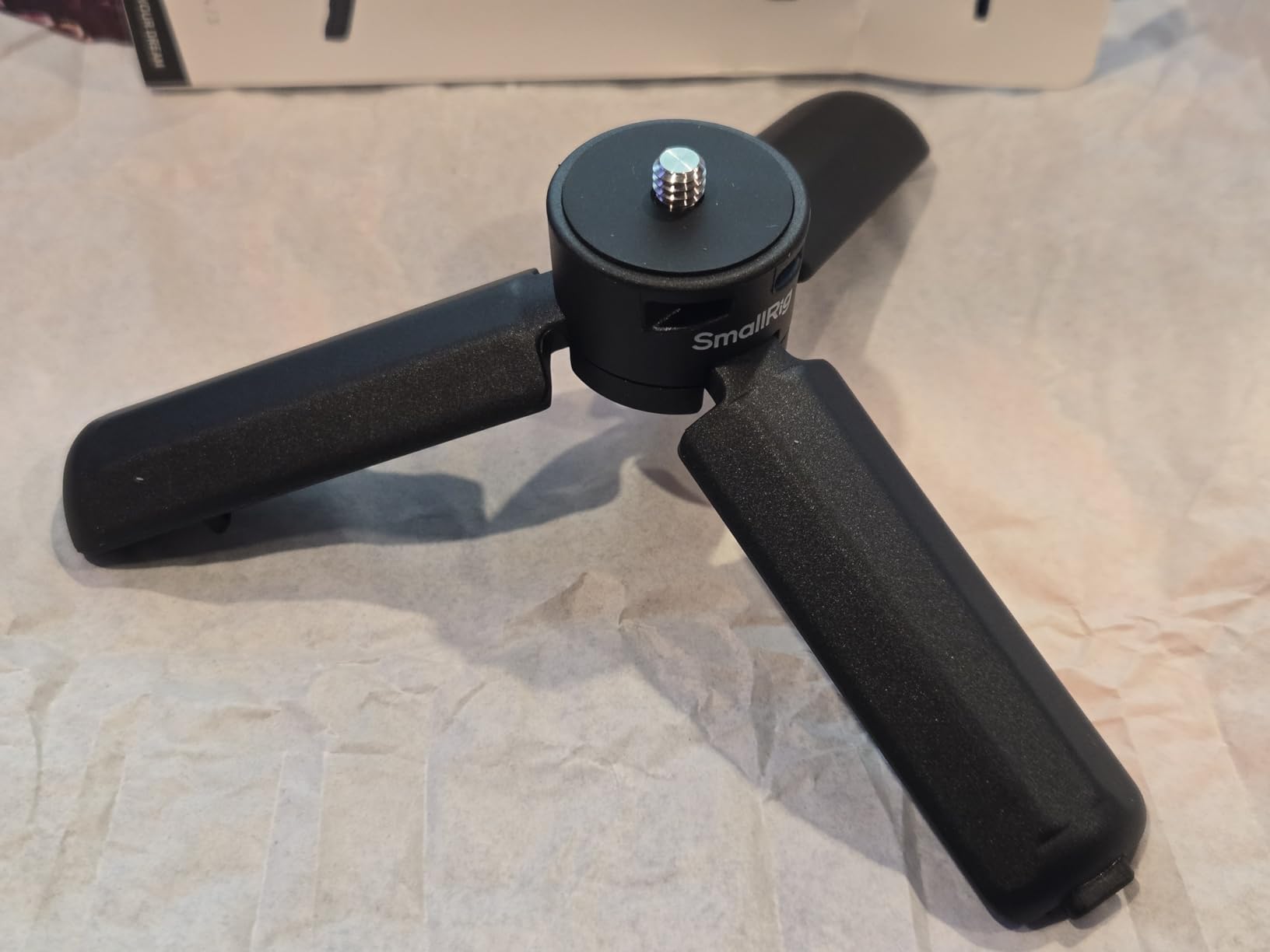 SMALLRIG One-Touch Deploy Mini Tripod Small Grip for DJI Osmo Pocket 4P 4 3 /Action 6/5 Pro/Nano, for Insta360 Luna Ultra, for GoPro, Desktop Stand w 1/4