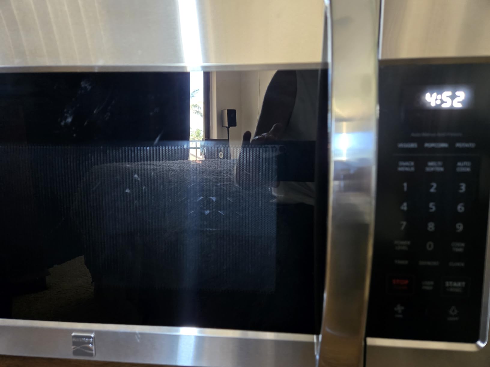 Kenmore Over-the-Range Microwave - 1000 Watts, 300 CFM Vent Fan, Preset Cooking Controls, Child Lock, LED Lighting, 1.7 cu. ft. Capacity, Stainless Steel customer photo 1