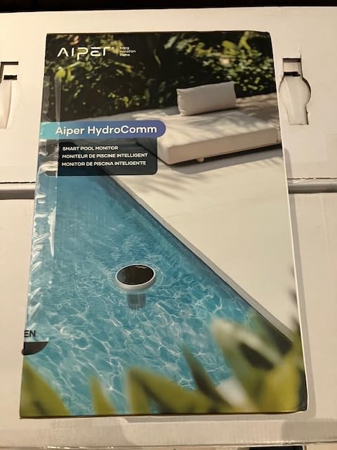 AIPER HydroComm Smart Pool Monitor, 24/7 Automatic Water Testing for Pools, Hot Tubs & Spas, 5-in-1 Accurate App Control, Customized Optimization Tips, Soft White customer photo 2