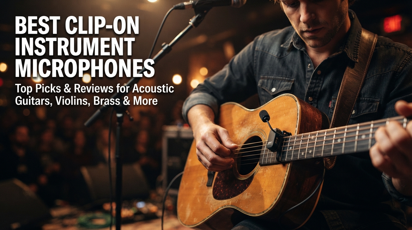 Best Clip-On Instrument Microphones