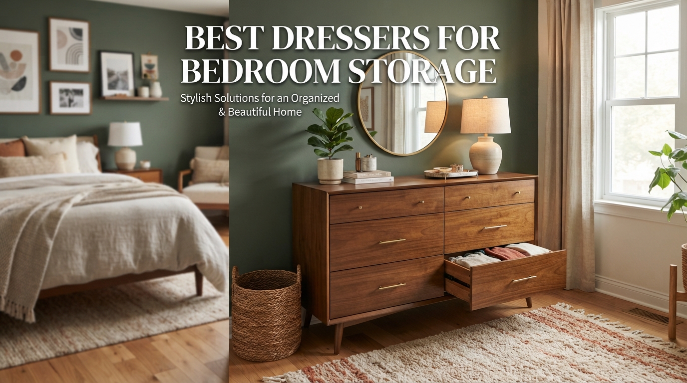 Best Dressers for Bedroom Storage