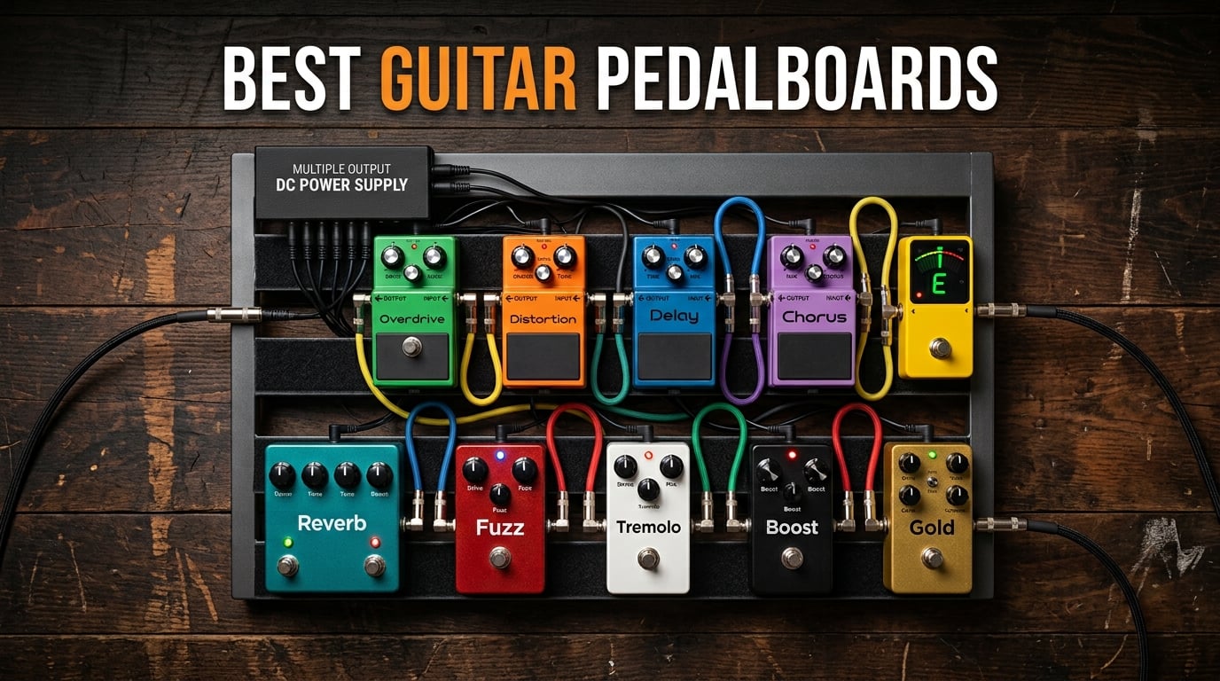 best guitar pedalboards