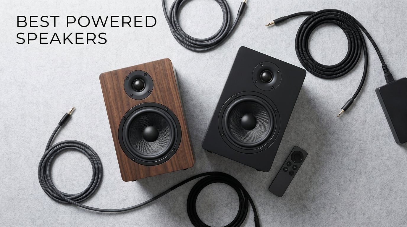 best powered speakers