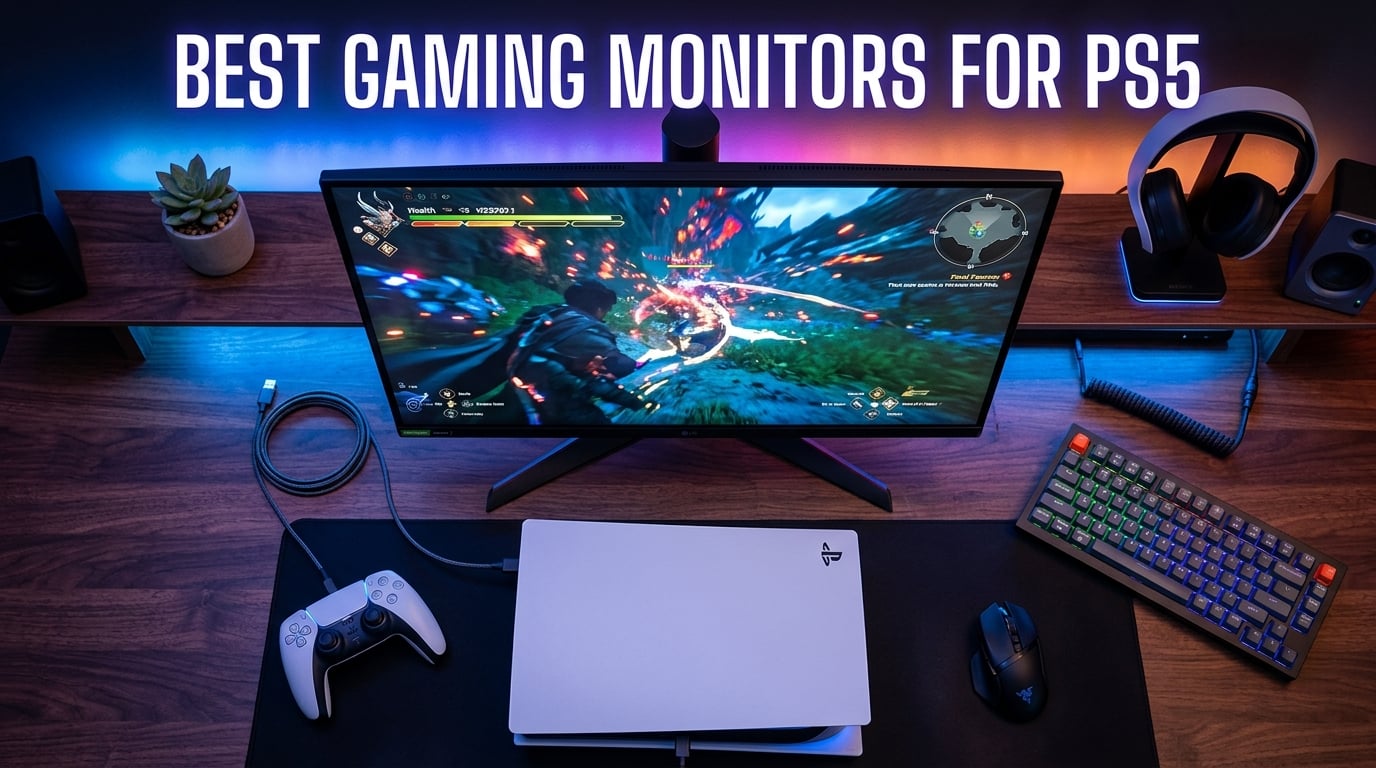 best gaming monitors for ps5