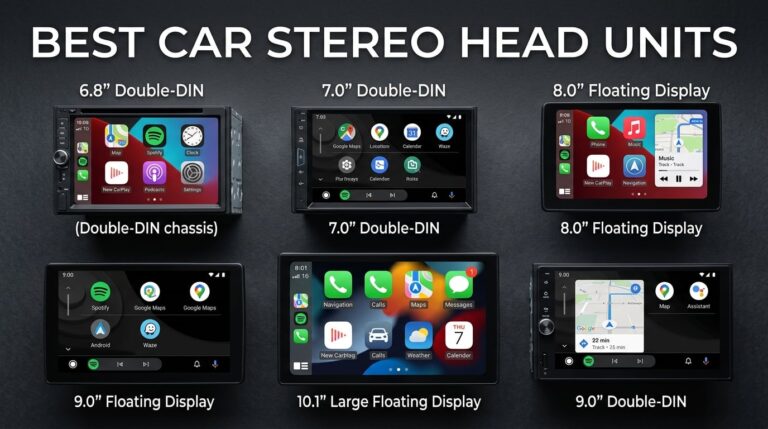 best car stereo head units