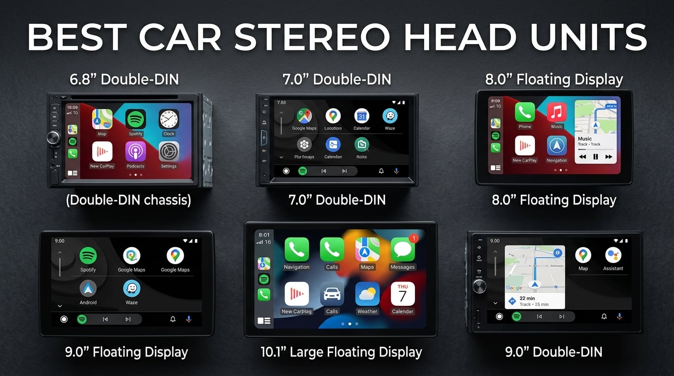 best car stereo head units