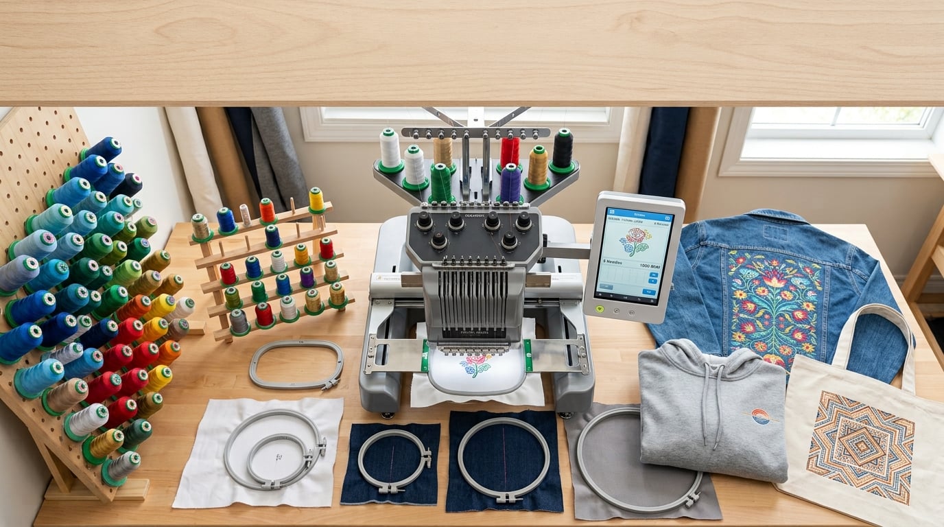 best commercial embroidery machines