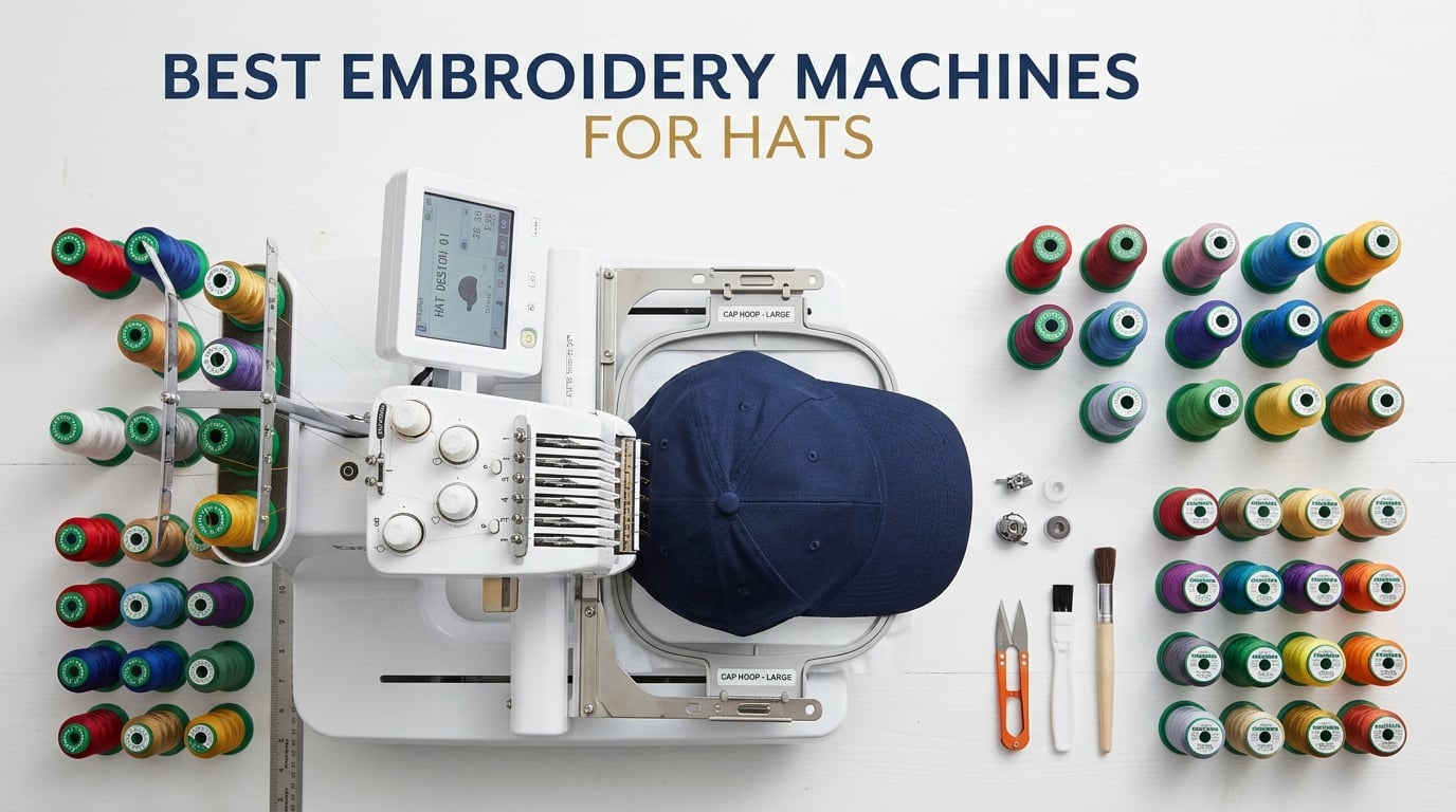best embroidery machines for hats